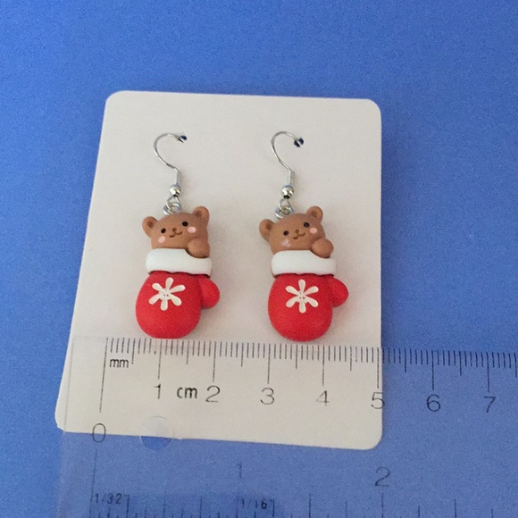 🍏50% OFF/3+...Children's Christmas Dangle Earrings - Picture 5 of 7